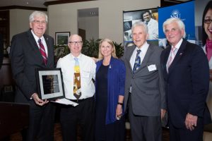 Dr. Robert Speth Receiving Award